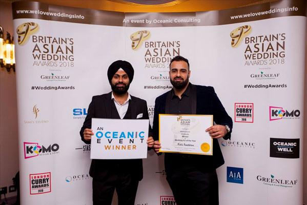 Kikli Win Best DJ At The Britain's Asian Wedding Awards
